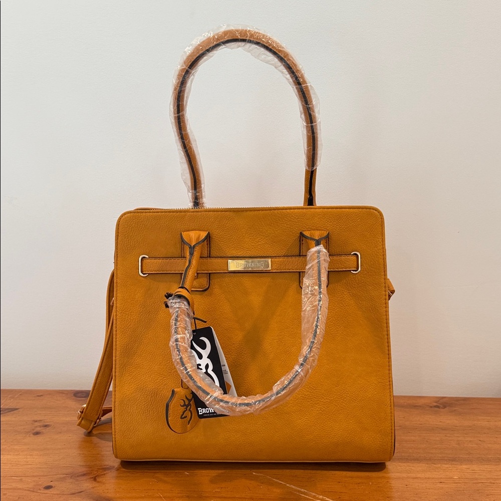 Browning Trudy Concealed Carry Handbag in Honey Brown